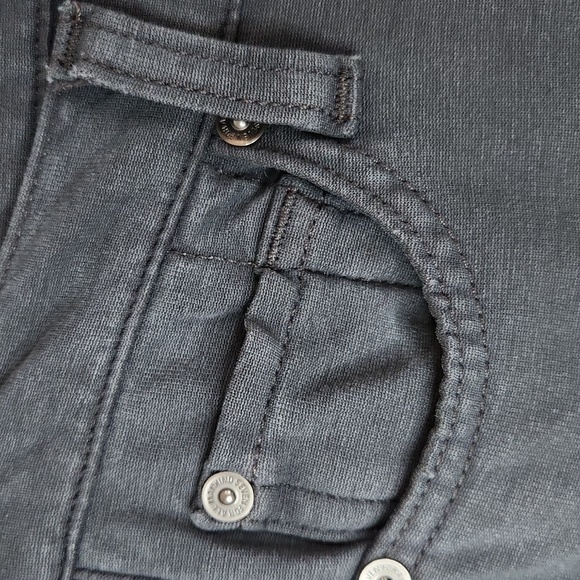 7 For All Mankind Gwenevere Stretch Grey Jeggings/Skinny Pants, Size 27 ~ GUC - Picture 5 of 13